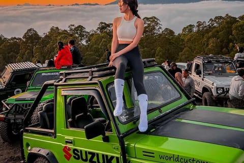 Mount batur sunrise jeep with optional ubud highlight