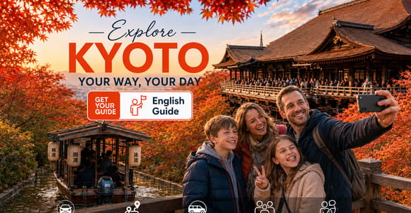 From Kyoto/Osaka: Private Customizable Kyoto Tour