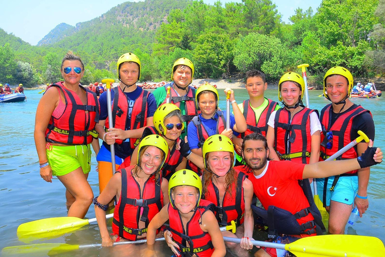 Alanya: Passeio de Rafting no Rio Branco Almoço e traslado do hotel