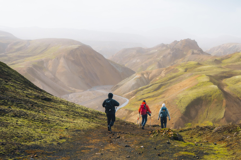 3-Day Highlands: Landmannalaugar, Emerald Ridge & Háifoss