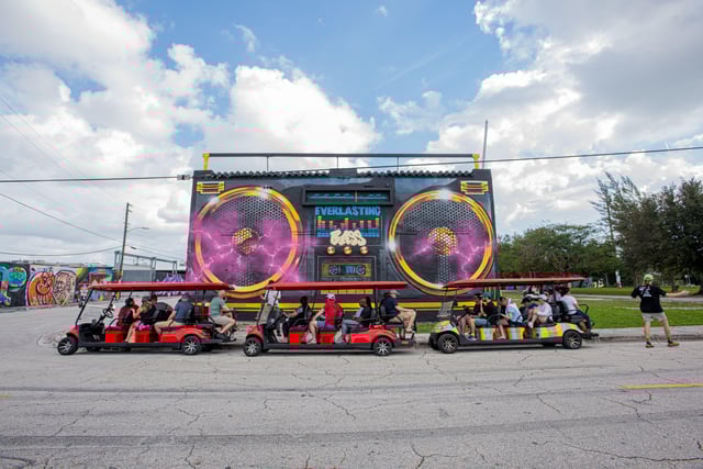 Wynwood Art District - Visite d&#039;une heure de Wynwood Buggies - Street Art Tour