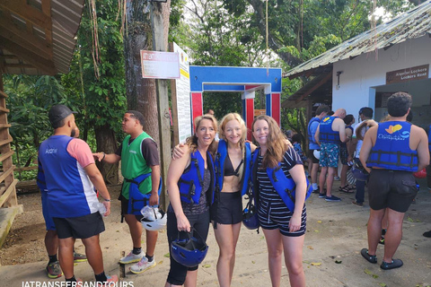 Puerto Plata: 7 Waterfalls, Zipline & Monkey Sanctuary