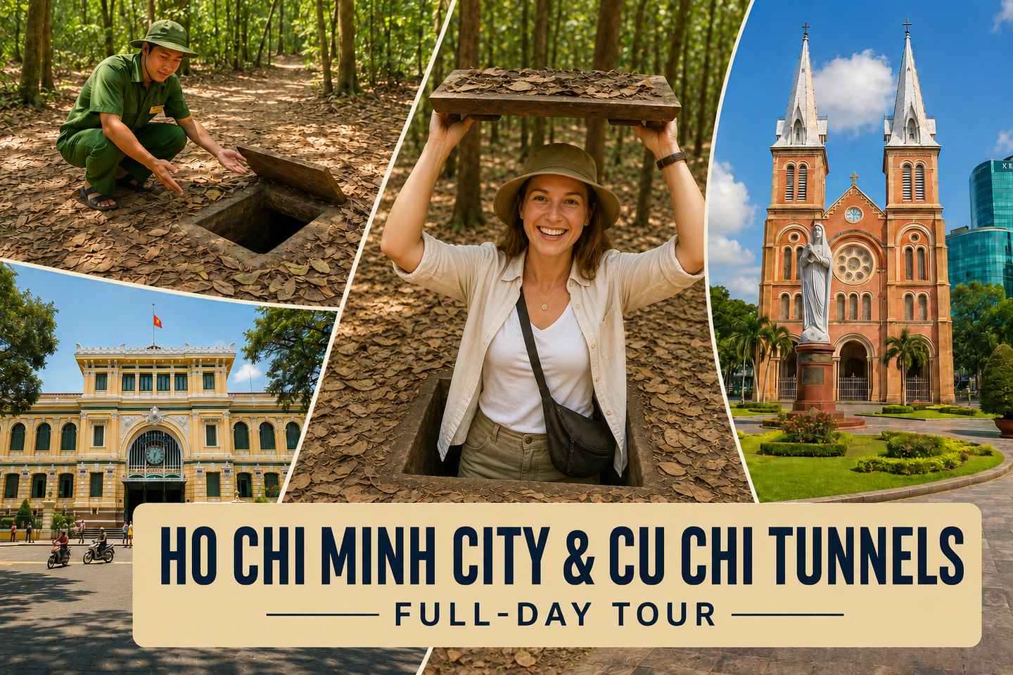 Cu Chi Tunnels and Saigon City Private/ Group Tour - Group Tour Deluxe