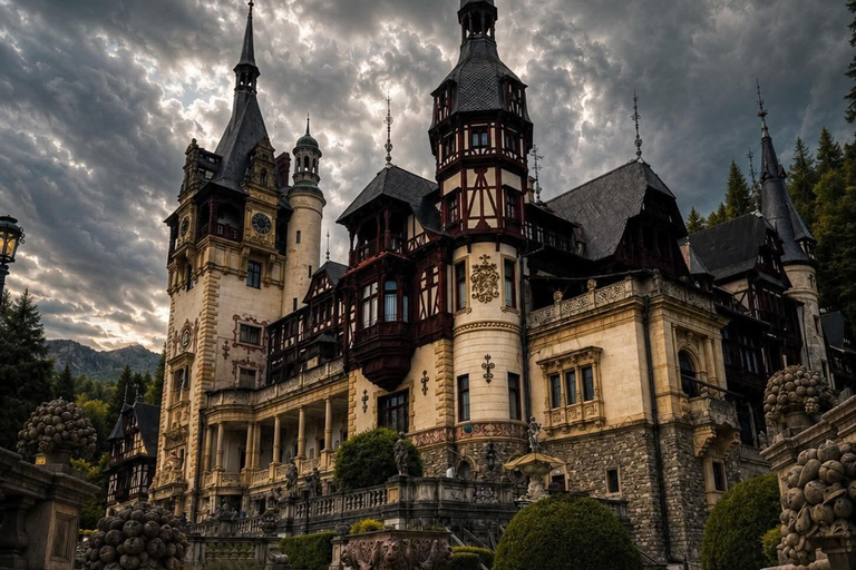 From Brașov: Bear Sanctuary, Dracula's Castle & Peleș Castle