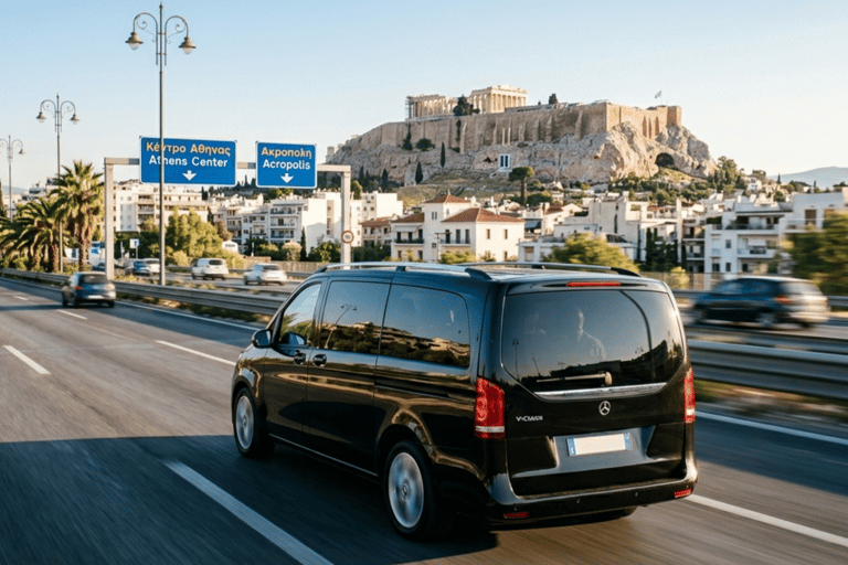 Athens: ATH Airport Private Transfer to/from Athens City Arrival: ATH Airport to hotel in Athens city center