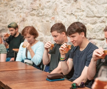 Prague: Czech Beer-Tasting Experience with Snacks