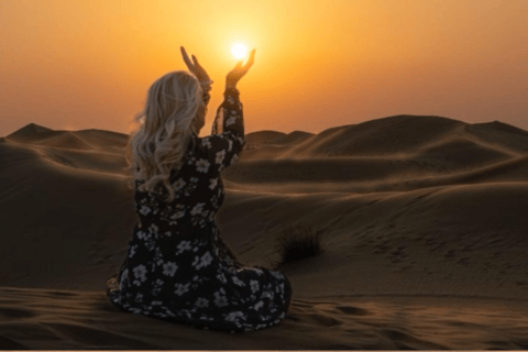 Sunset Desert Safari with Camel Ride and SandboardingSunset Desert Safari With Camel Ride &amp; SandBoarding