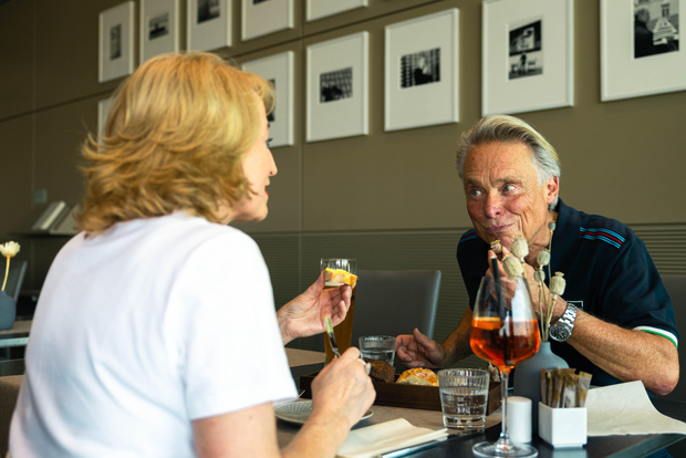 Bundestag: almuerzo en restaurante Käfer en la azotea del Reichstag
