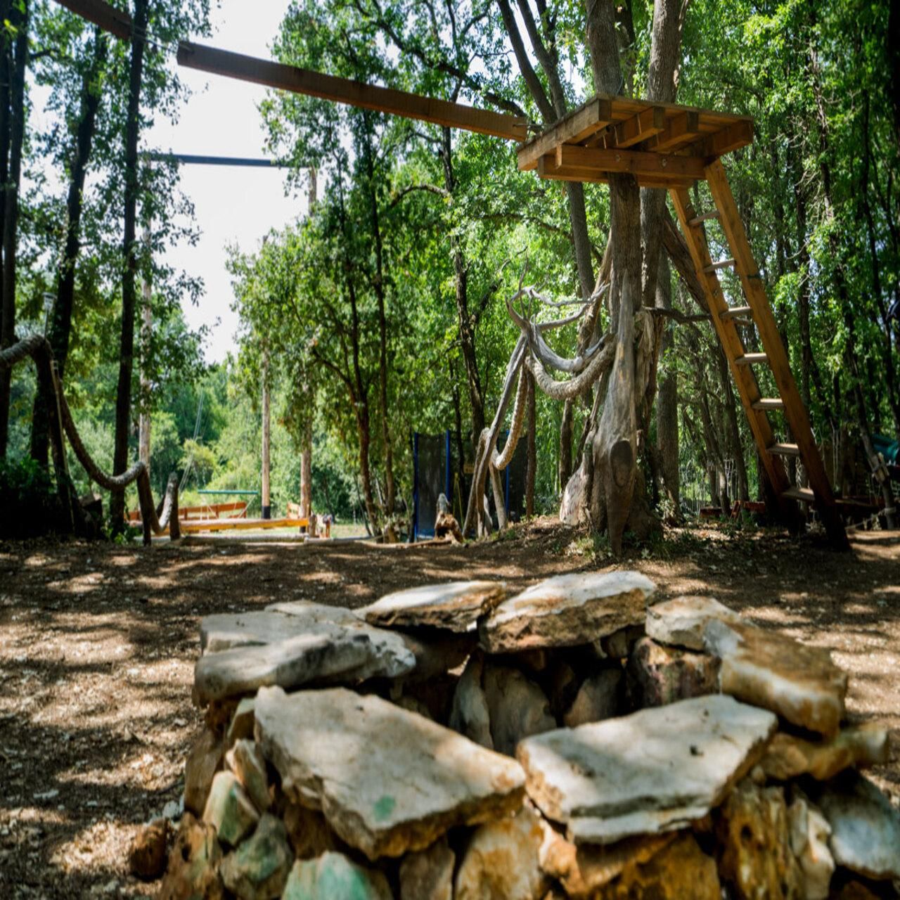 Adrenalinpark: Eintrittskarte mit Zipline und Schaukel