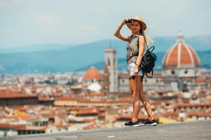 Florenz: Stadt Skyline Fotoshooting