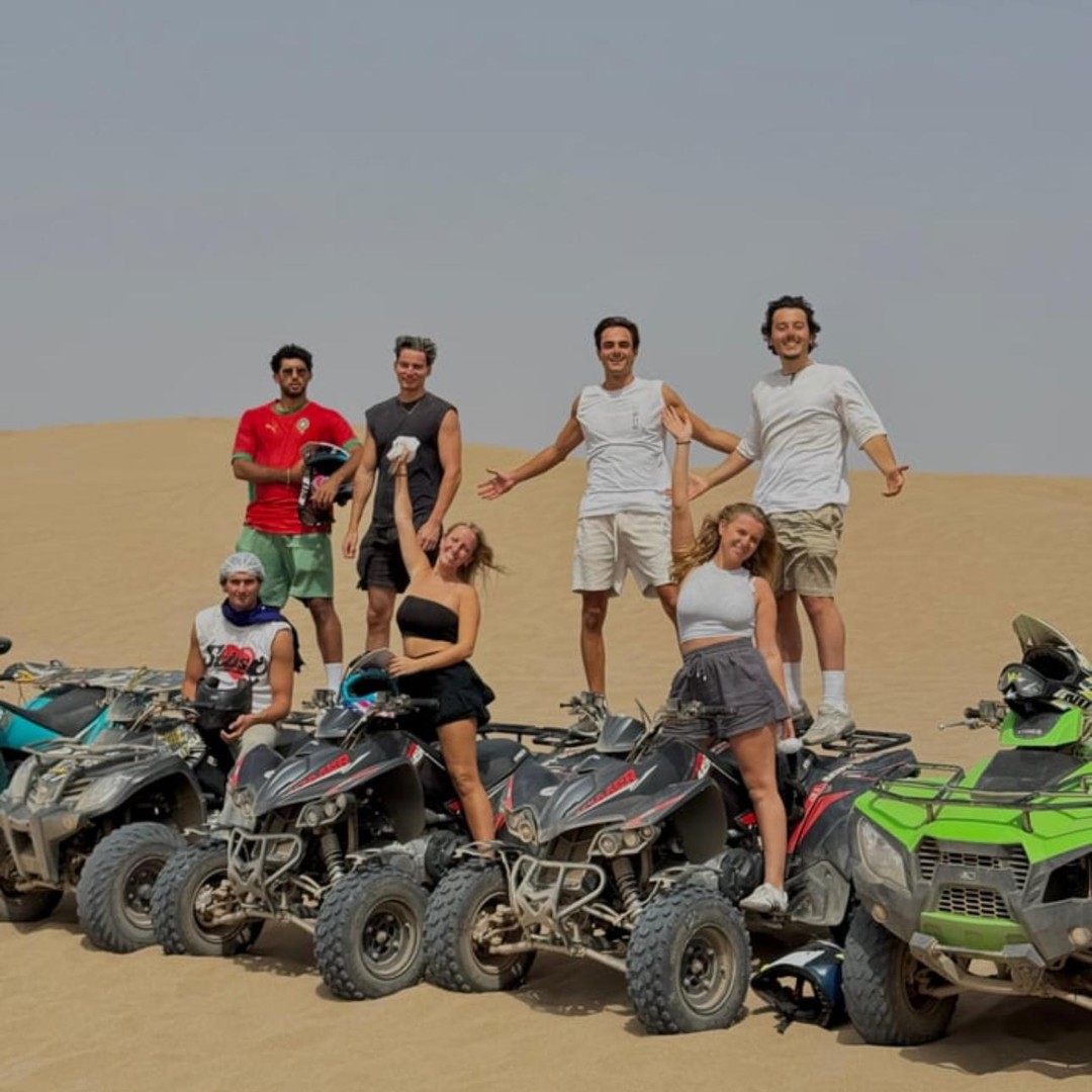 Agadir : excursion en quad dans le désert et sur la plage avec sandboard