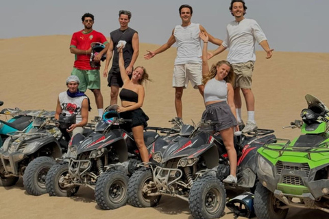 Agadir: Quad Bike Desert & beach tour with Sandboarding Single quad ride (1person per quad)