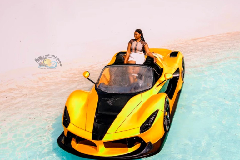 Zanzibar: Premium Jet Car Ride Adventure with Drone Footages Jet-Car Ride with Drone (Zanzibar Transfers Included)