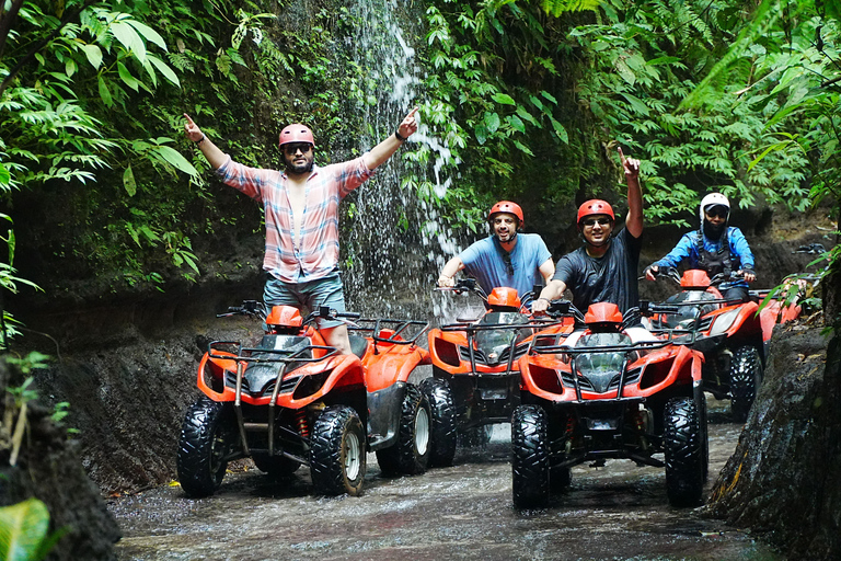 Bali: ATV + Zipline Swing & Sky Bike in Ubud Rice Field ATV Tandem + U Fun Field ULTIMATE Package (All 4 Games)
