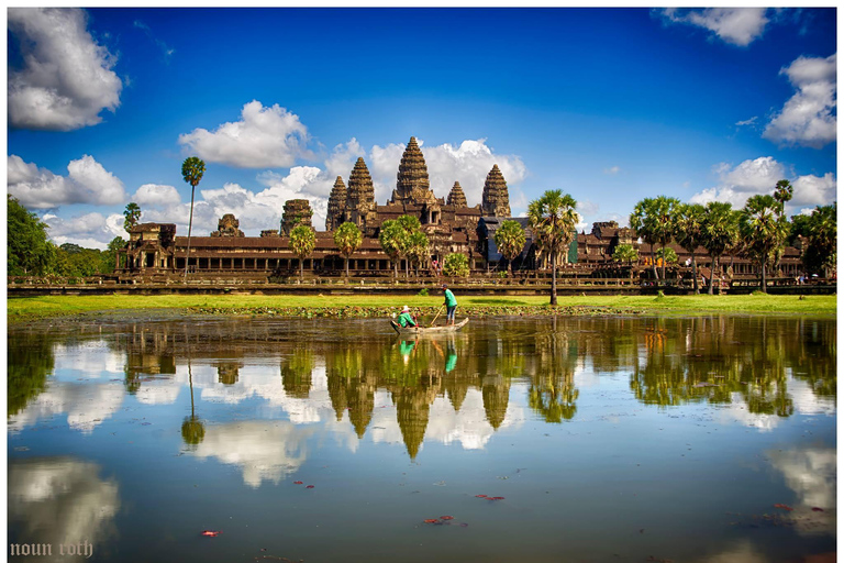 Angkor Wat & Kulen Mountain Waterfall 2 Days Private Tour