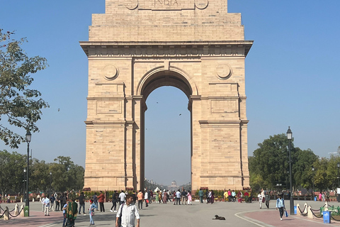 Delhi : visite guidée de l&#039;ancienne et de la nouvelle Delhi - tout comprisVisite d&#039;une demi-journée de New Delhi avec prise en charge à l&#039;hôtel et sans frais d&#039;entrée