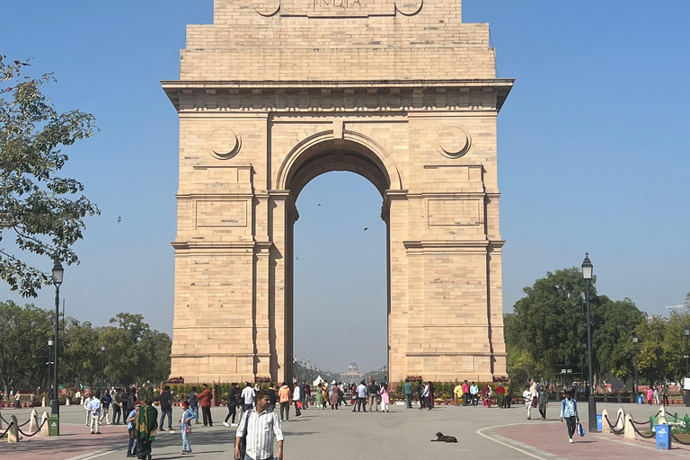 Delhi : visite guidée de l&#039;ancienne et de la nouvelle Delhi - tout comprisVisite d&#039;une demi-journée de New Delhi avec prise en charge à l&#039;hôtel et sans frais d&#039;entrée