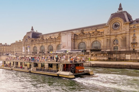 Paris: Louvre Museum Entry & Seine River Cruise with Photos