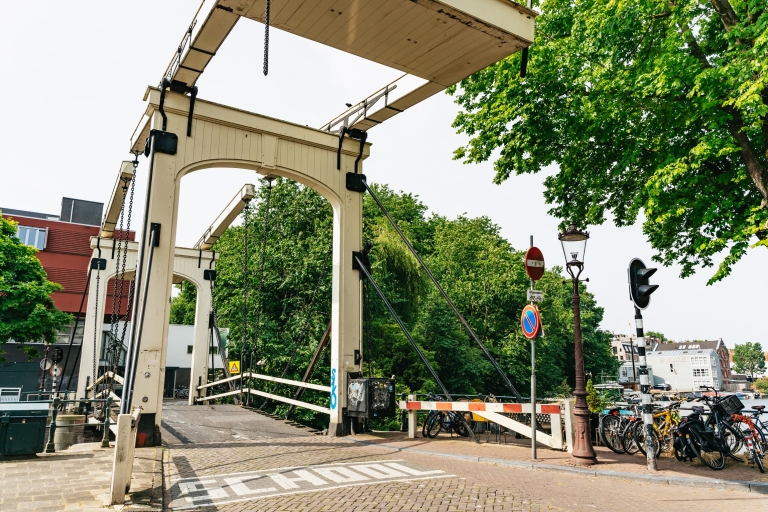 Amsterdam : visite du centre-ville à vélo en petit groupeVisite de groupe en allemand