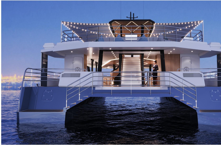 Split: Luxury sunset & evening catamaran cruise