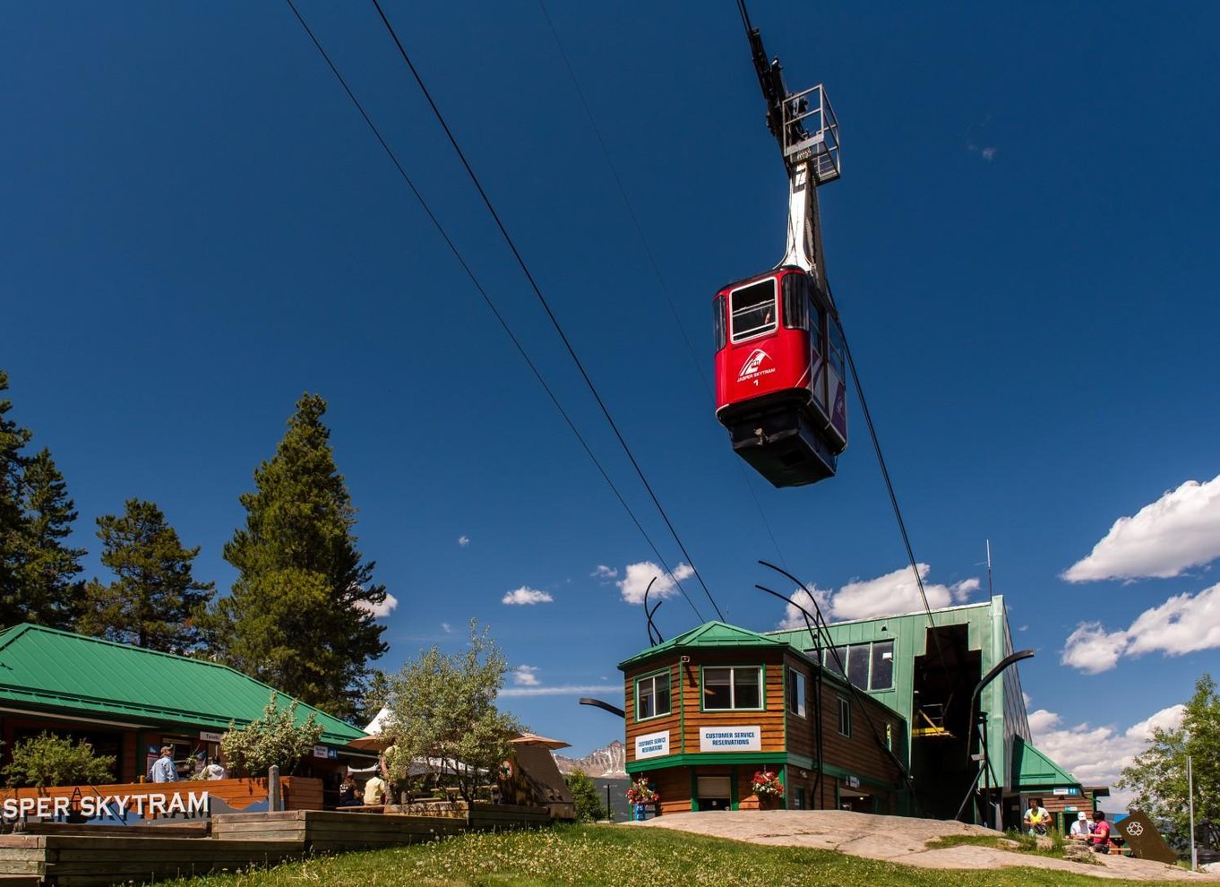 Jasper SkyTram billet tur/retur