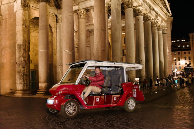 Golf Cart Tour: Florence by Night in a Flash
