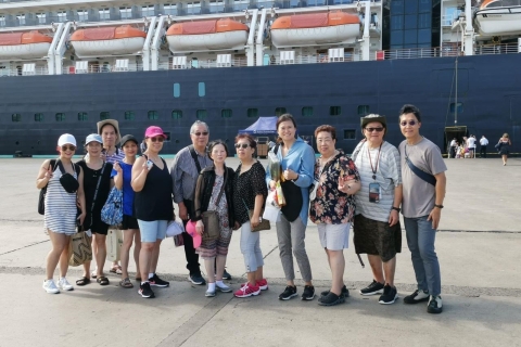 Depuis le port de Phu My : visite de Ho Chi Minh-Ville et transfertsGuide anglophone
