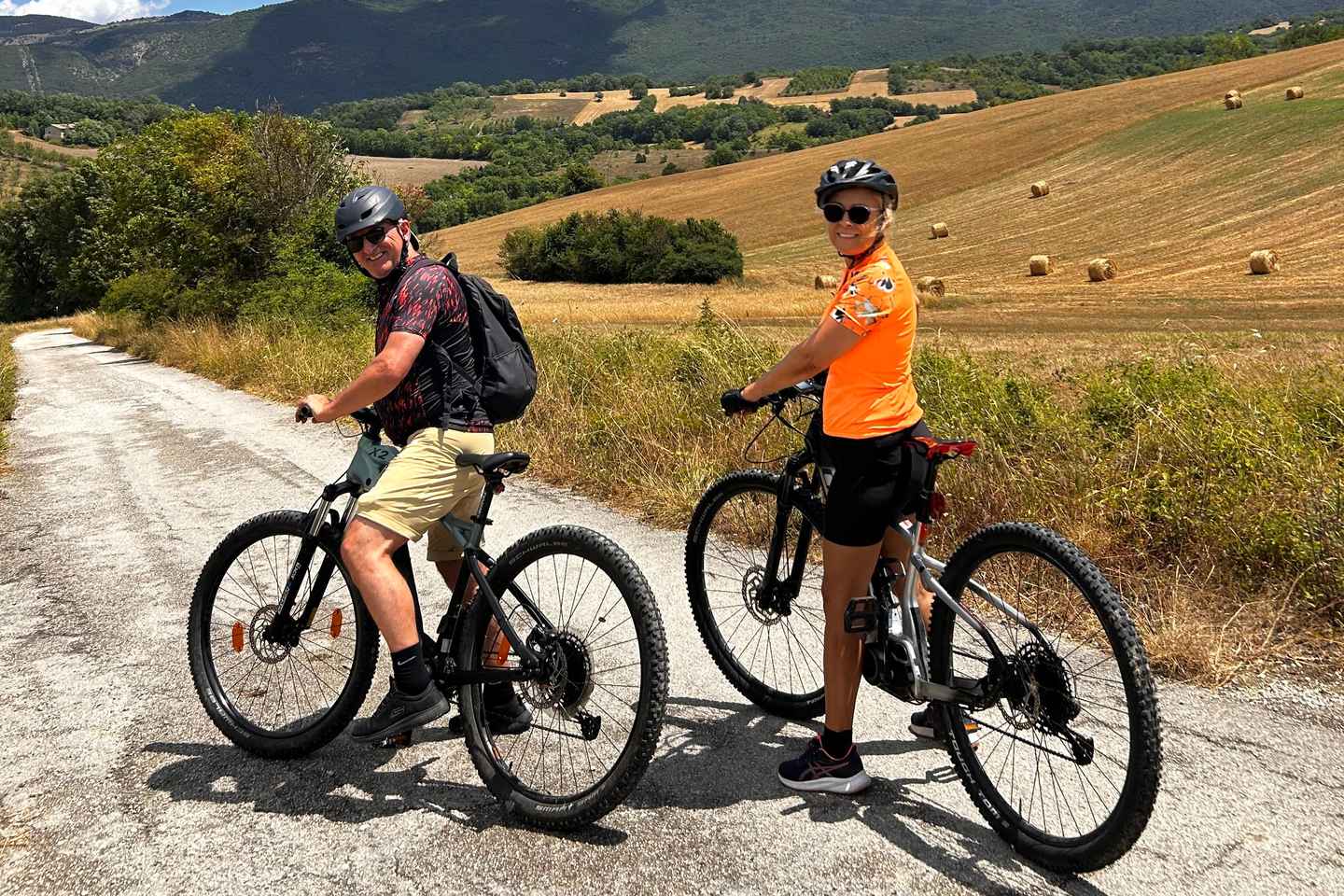 Tour guidato in e-bike della Valle Subequana e della Valle dell'Aterno