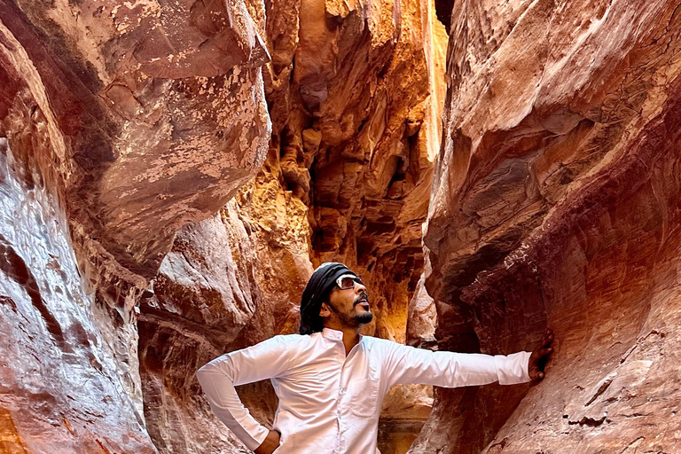 Burdah-Arch- Hiking of the highest stone arches of WadiRum Hiking on the top of Burdah-Arch - day trip