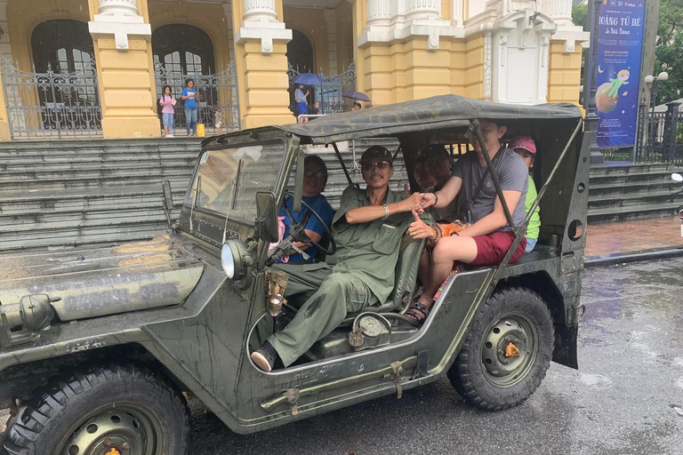 Jeeptur till Ha Nois gamla kvarterHa Noi Gamla kvarteret Jeeb Tour