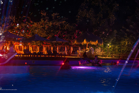 Cartagena: Sunset party on a boat and at a beach club