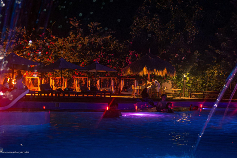 Cartagena: Sunset party on a boat and at a beach club