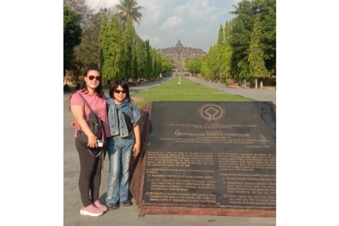 Borobudur-tempel, lavatour merapi, Prambanan-tempel.