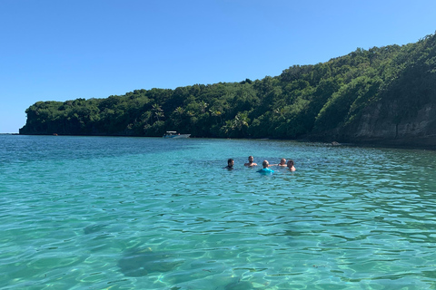 Excursion bateau Baignoire de Josephine et Ilet Chancel avec repas