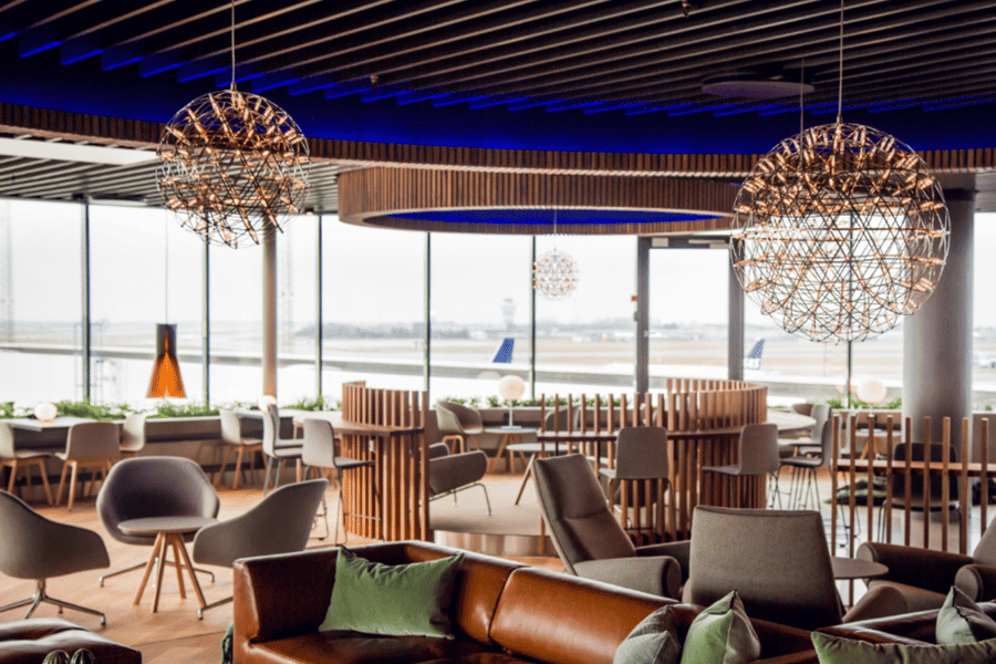 Kopenhagen: Zugang zur Lounge am internationalen Flughafen Kastrup. Foto: GetYourGuide