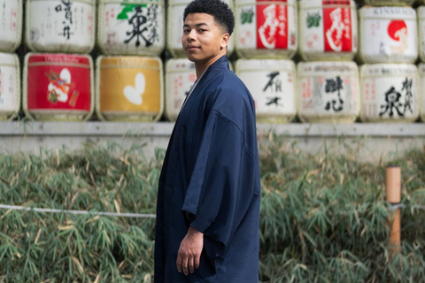 Rondleiding Meiji Shrine in KIMONO.