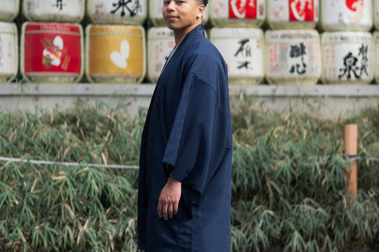 Rondleiding Meiji Shrine in KIMONO.