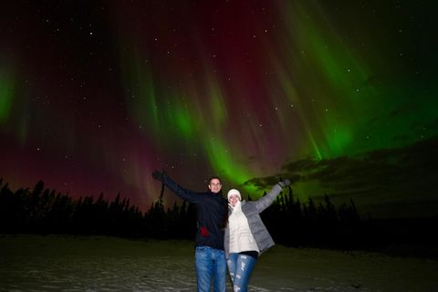 Fairbanks Aurora Camp: Mountaintop 360° Alaskan Cabin