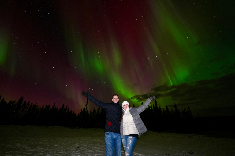 Fairbanks Aurora Camp: Mountaintop 360° Alaskan Cabin