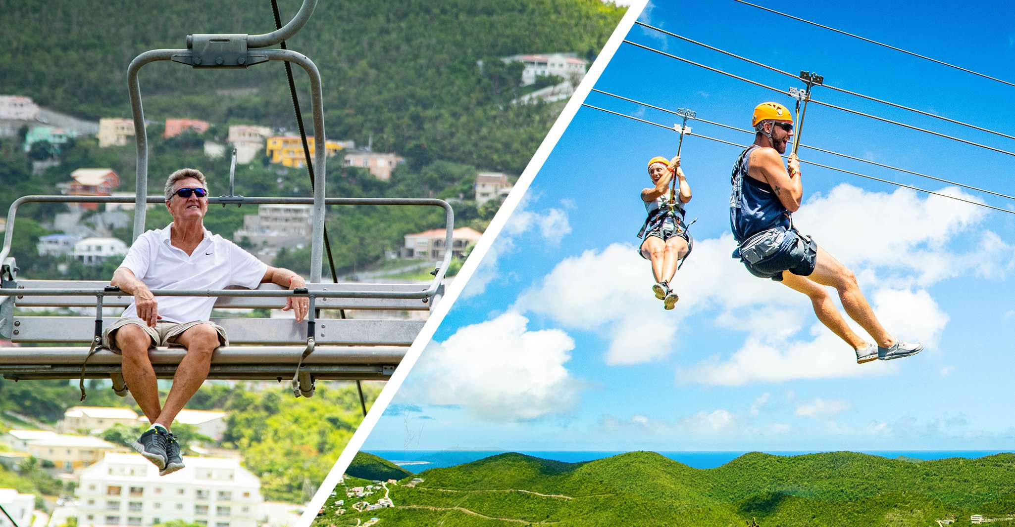 Saint Martin, Sky Explorer & Sentry Hill Zip Line Adventure