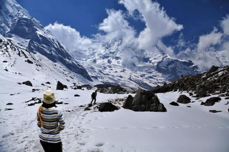 Z Pokhary: 5-dniowy trekking do bazy pod Annapurną z gorącymi źródłami