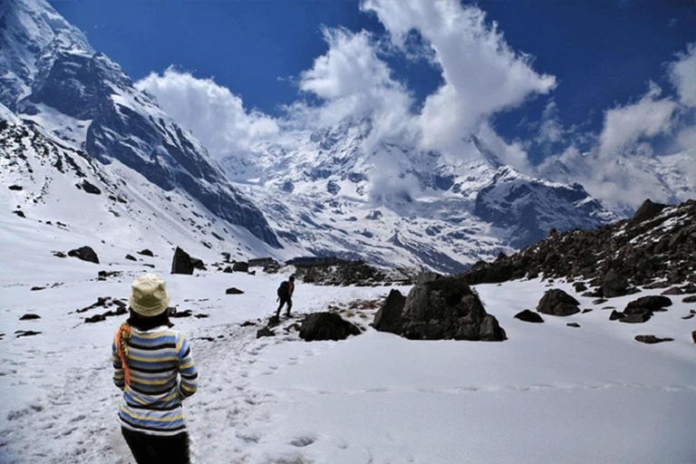 Desde Pokhara: Caminata de 5 días al Campamento Base del Annapurna con aguas termales