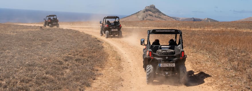Porto Santo : 90 minutes d'excursion en buggy tout-terrain