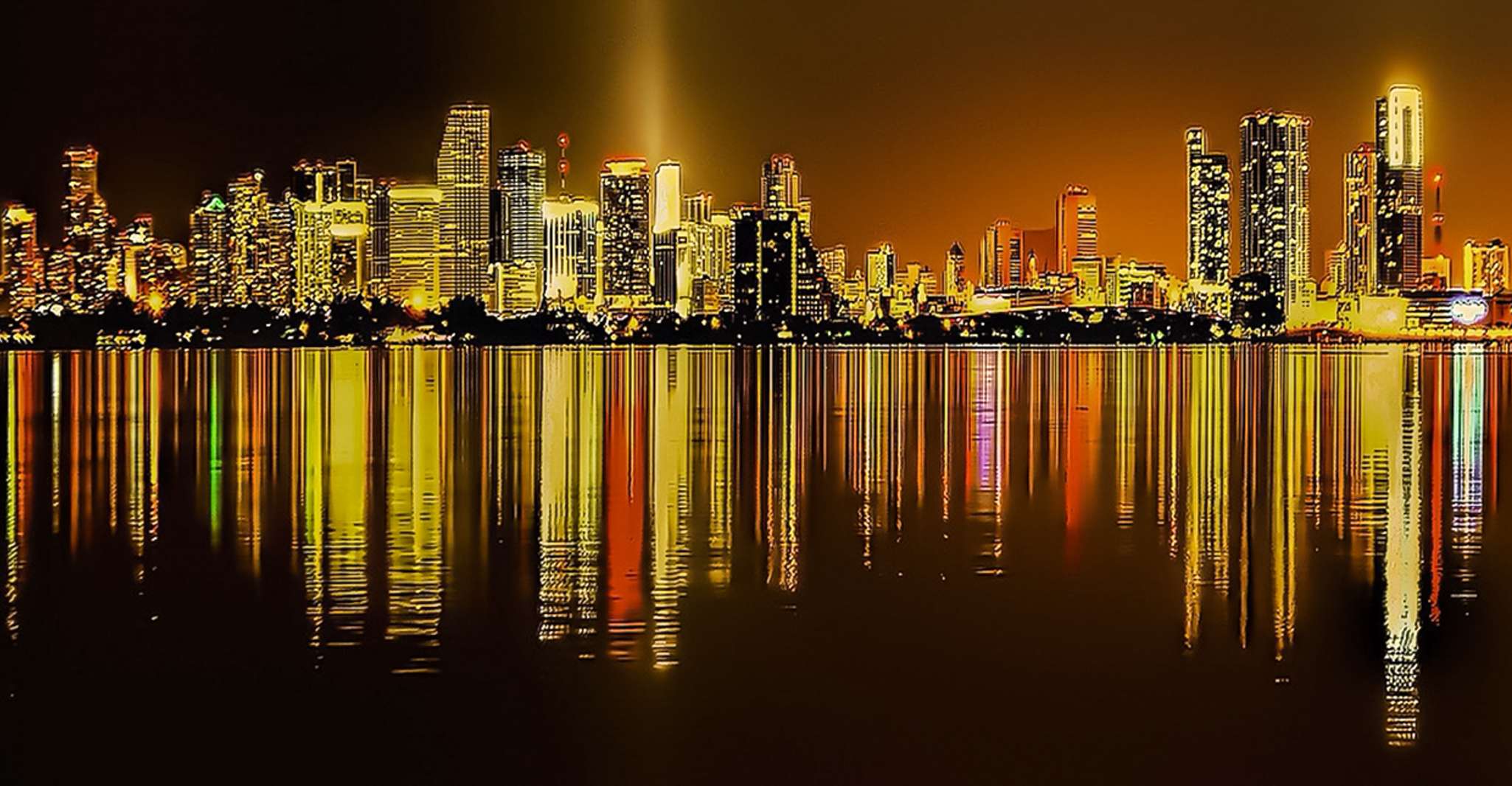 Miami, Croisière du soir sur Biscayne Bay - Hizvo