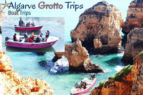 Lagos: Boat Trip to Grottos of Ponta da Piedade/caves Boat Trip to Grottos in Lagos up to 11 pax