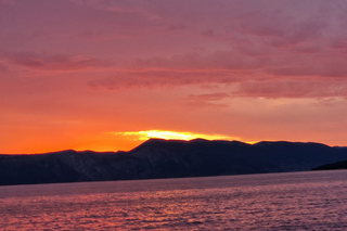 Krk: Sunset Sailing Cruise in the North Adriatic