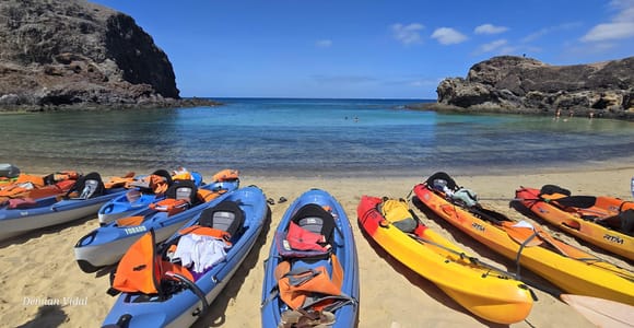 Kayaking and snorkeling tour at Papagayo Beach