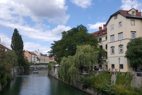 Ljubljana: Spaziergang mit lizenziertem Führer