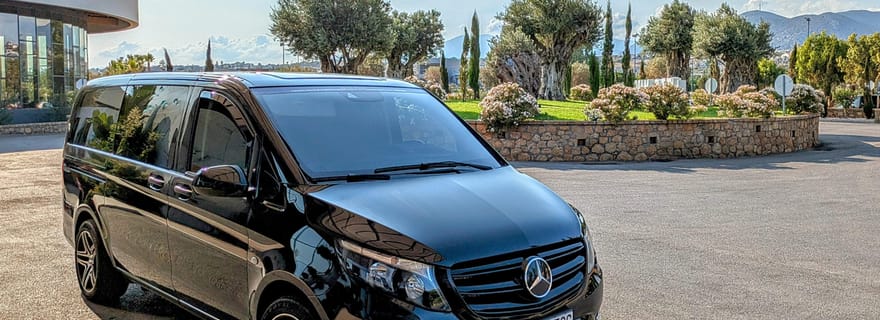 Transfert depuis l'aéroport et le port d'Héraklion vers/depuis Réthymnon