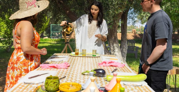 Cours de cuisine marocaine : tajine de la ferme à la table